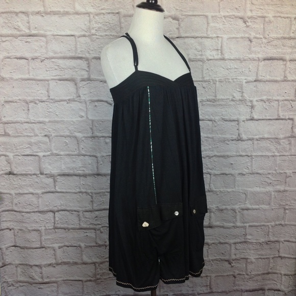 New Colcci Dress Women Small Artsy Pockets A-Line - Picture 2 of 7